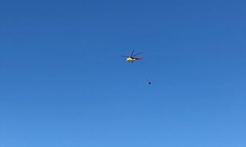 Çanakkale'de Tarım Arazisinde Yangın: Havadan ve Karadan Müdahale Devam Ediyor