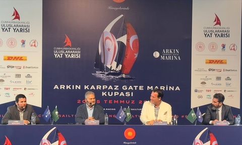 Cumhurbaşkanlığı 6. Uluslararası Yat Yarışları Kıbrıs Etabı Tanıtıldı