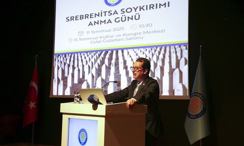 Diyarbakır'da Srebrenitsa Soykırımı'nın 30'uncu Yılı Anma Etkinliği