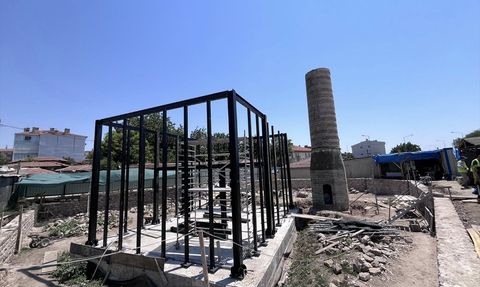 Edirne'deki Şeyh Şüceaddin Camisi'nin Restorasyonu Devam Ediyor