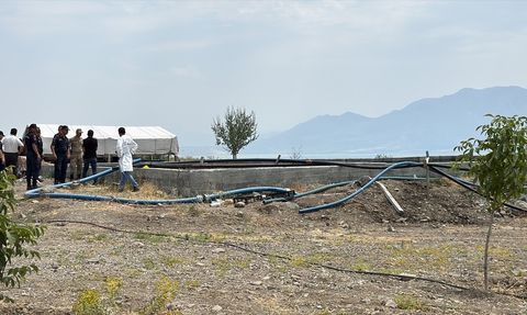 Elazığ'da Sulama Havuzunda İki Kişi Bulundu