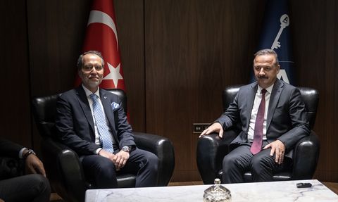 Fatih Erbakan'dan Yavuz Ağıralioğlu'na Ziyaret