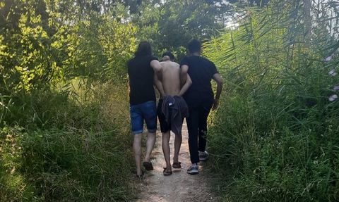 Firari Hırsız Sinop'ta Denizde Yakalandı