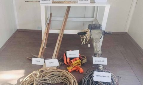 Gaziantep'te Kaçak Kazı Operasyonu: 9 Şüpheli Yakalandı