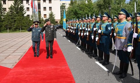 Genelkurmay Başkanı Metin Gürak'ın Kazakistan Temasları