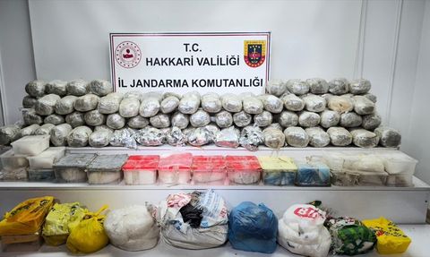 Hakkari'de Uyuşturucu Operasyonu: 121 Kilogram Ele Geçirildi