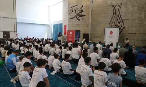 Hatay'da Ortaokul Öğrencileri 'Cami Buluşması' Etkinliğinde Buluştu