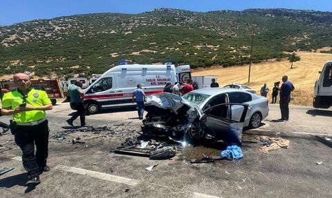 Isparta'da Feci Kaza: 1 Ölü, 9 Yaralı