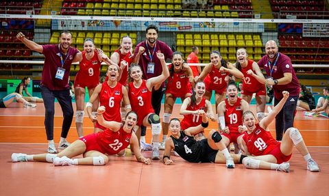 Kadın Voleybol Genç Milli Takımı EYOF 2025'te Finale Çıktı