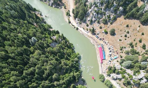 Kahramanmaraş'ta 2. Andırın Kano Festivali Gerçekleşti