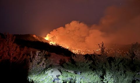 Kahramanmaraş'ta Orman Yangını Kontrol Altına Alınıyor
