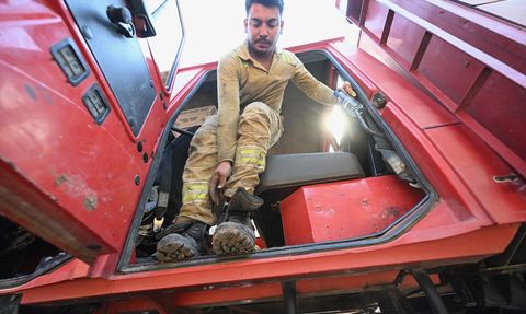 Karabük'te Orman Yangınına Karşı Mücadele Devam Ediyor