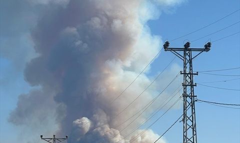 Karabük'te Orman Yangınına Müdahale