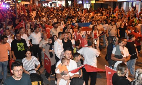 Karaman'da 7. Uluslararası Türk Dünyası Şöleni Yürüyüşü Gerçekleşti