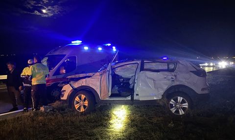 Kars'ta Trafik Kazası: 1 Ölü, 4 Yaralı