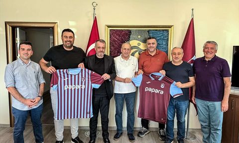 Kıbrıs Türk Futbol Federasyonu Trabzonspor Kulübünü Ziyaret Etti