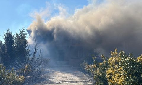 Kırklareli'nde Yangın İle Mücadele Başladı