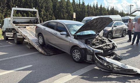 Kocaeli D-100 Kara Yolunda Zincirleme Kaza