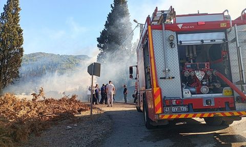 Kocaeli'deki Orman Yangını Kontrol Altına Alındı