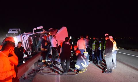 Konya'da Tır Kazası: Sürücü Hayatını Kaybetti