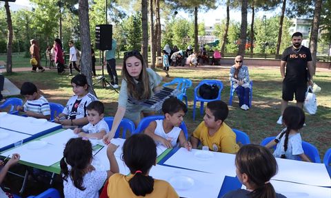 Mardin'de Çocuklar için Sanat Buluşması