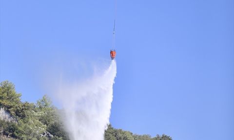 Muğla'daki Orman Yangını Kontrol Altına Alındı