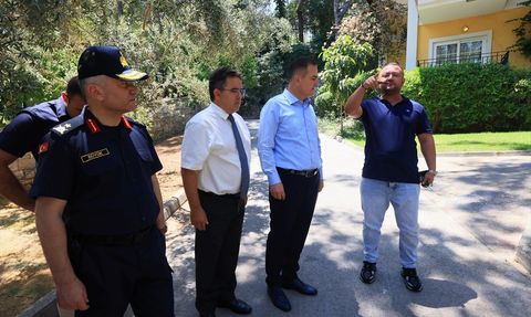 Muğla Valisi Akbıyık 15 Temmuz Saldırısının İzlerini İnceledi