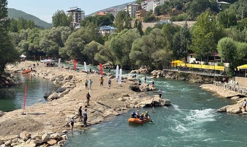 Munzur Çayı'nda Türkiye Rafting Şampiyonası ve Süper Kupa Heyecanı