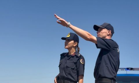 Muratlı'nın İlk Kadın Jandarma Komutanı Göreve Başladı