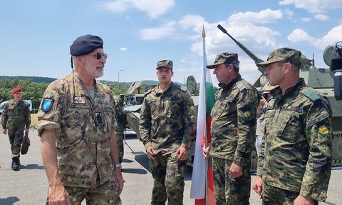 NATO Askeri Komite Başkanı Dragone'dan Bulgaristan Ziyareti