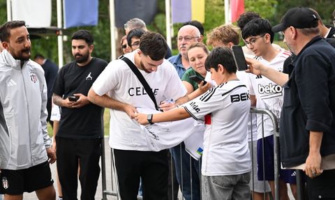 Orkun Kökçü, Beşiktaş'ın Avusturya Kampında