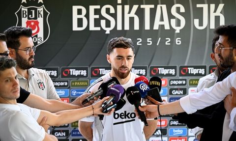 Orkun Kökçü Beşiktaş'ta Heyecanla Göreve Hazır