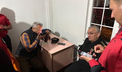 Rize Valisi Baydaş Özel Jet Arama Kurtarma Çalışmalarını Koordine Ediyor