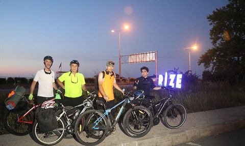 Rizeli Grubun 15 Temmuz Bisiklet Turu