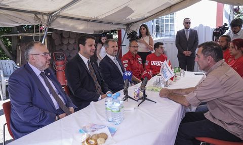 Saadet Partisi'nden AKUT'a Taziye Ziyareti