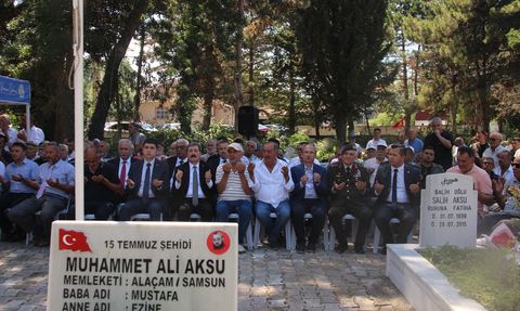 Samsun'da 15 Temmuz Şehitleri Anıldı