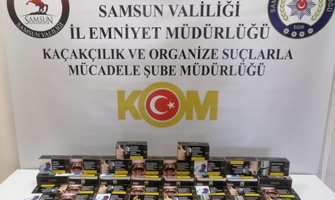 Samsun'da Kaçakçılık Operasyonu: İki Şüpheli Yakalandı