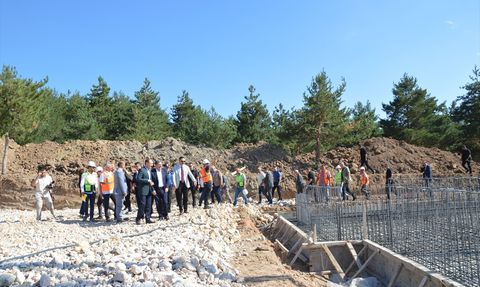 Samsun'da Şehit Polis Mutlu İçin Yeni Bir Yapı