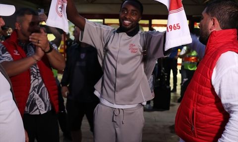 Samsunspor'un Yeni Transferi Antoine Makoumbou Şehre Ayak Bastı