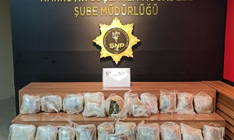 Şanlıurfa'da 24 Kilogram Sentetik Uyuşturucu Ele Geçirildi
