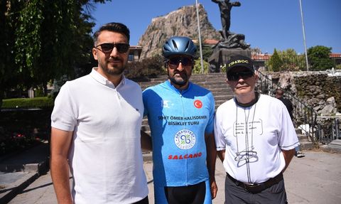 Şehit Ömer Halisdemir Bisiklet Turu'nun Afyonkarahisar Etabı Gerçekleşti