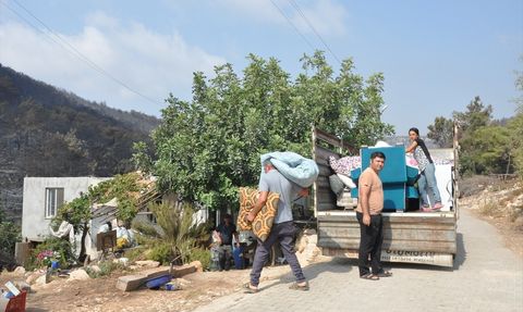 Silifke'deki Orman Yangını Kontrol Altına Alındı