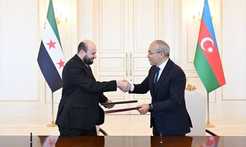 SOCAR ve Suriye Hükümeti Arasında İş Birliği Anlaşması İmzalandı
