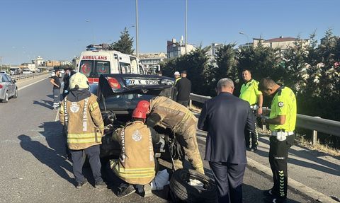 Sultanbeyli'de Trafik Kazası: 4 Yaralı