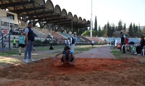 Suriye'de Genç Atletler Milli Takım İçin Yarışıyor