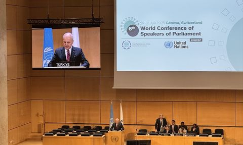 TBMM Başkanı Kurtulmuş: Filistin İçin Birlikte Hareket Etmeliyiz