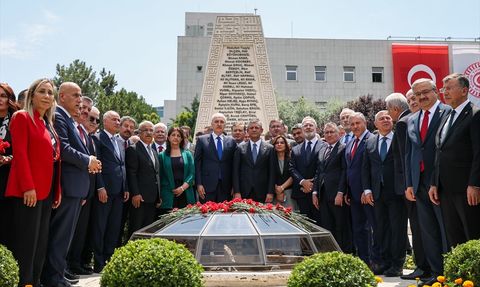 TBMM Başkanı Kurtulmuş'tan Anma ve Sergi Açılışı