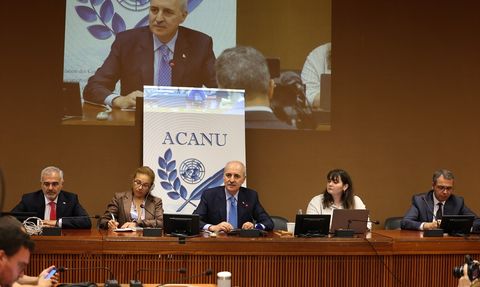 TBMM Başkanı Kurtulmuş'tan Cenevre'de Önemli Açıklamalar