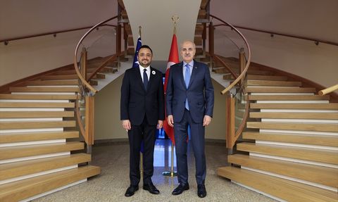 TBMM Başkanı Numan Kurtulmuş, Saraybosna Büyükelçiliğini Ziyaret Etti