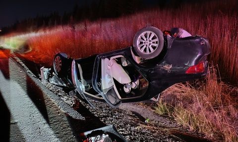 Tekirdağ'da Devrilen Araçta 3 Yaralı